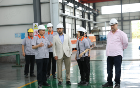 Factory inspection by Kuwait client